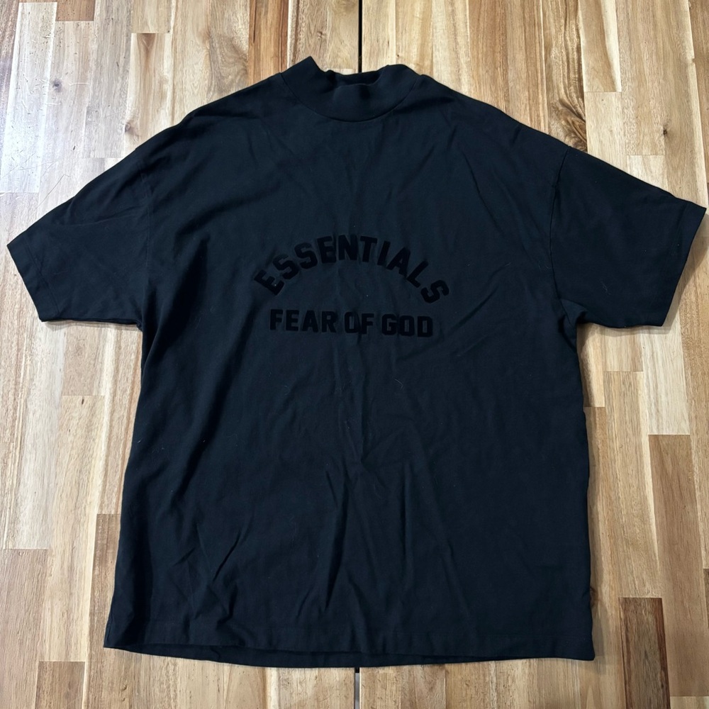 Essentials Fear of God Mock Neck‎ Short Sleeve Tee